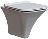 Унитаз биде beWash Ladoga 54303601 подвесной Белый глянец с сиденьем Микролифт