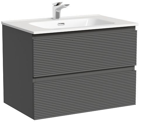 Тумба под раковину Sancos Folk 70 FL70GS подвесная Grey soft