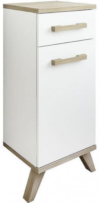 Тумба Sanflor Ингрид 30 С03689 Белая Швейцарский вяз