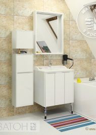 Мебель АКВАТОН Фабиа 65, белая