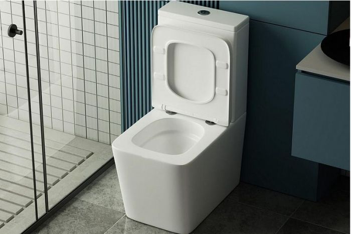 Унитаз компакт Abber Rechteck AC1210T цвет Белый с сиденьем Микролифт
