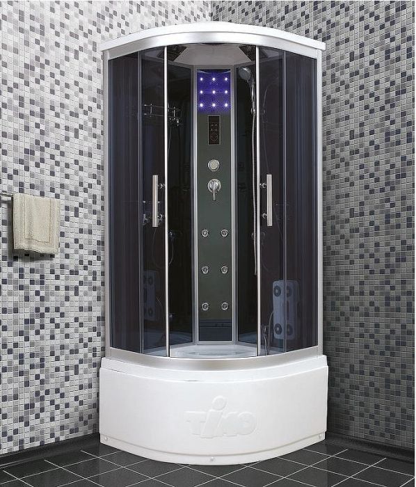 Душевая кабина Timo Standart 100x100 T-1100 с гидромассажем