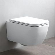 Унитаз Scarabeo Teorema 2.0 5126/TW подвесной цвет Белый без сиденья