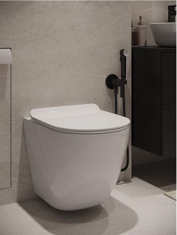 Комплект унитаза с инсталляцией Agger ATI09150+APB244 цвет Белый с сиденьем Микролифт и клавишей смыва цвет Черный матовый Комплект унитаза с инсталляцией Agger ATI09150+APB244 цвет Белый с сиденьем Микролифт и клавишей смыва цвет Черный матовый