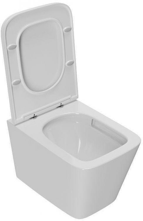 Унитаз Sintesi SIN-TS-BLT-172 подвесной цвет Белый с сиденьем Микролифт