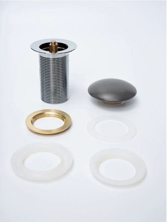 Донный клапан Gid Minucia Dgm100 74408K Click-clack цвет Темно-серый матовый Донный клапан Gid Minucia Dgm100 74408K Click-clack цвет Темно-серый матовый