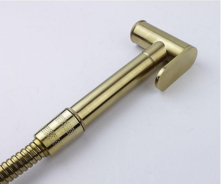 Гигиенический душ со смесителем Bronze de Luxe Element EL28GB Матовое золото Черный Гигиенический душ со смесителем Bronze de Luxe Element EL28GB Матовое золото Черный