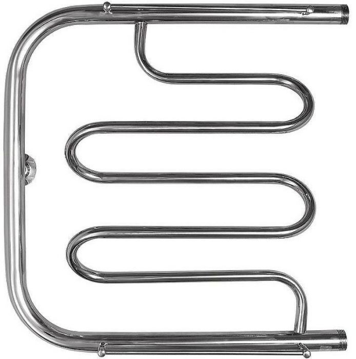 Водяной полотенцесушитель Energy Mix 500x500 EWTR00MIX0505000000 с полкой Хром