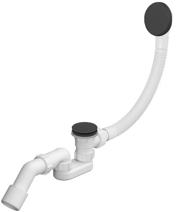 Слив-перелив Wellsee Useful Extras 231914000 click-clack цвет Черный матовый