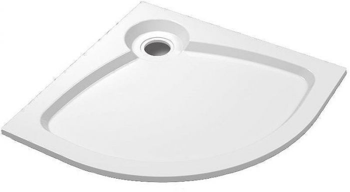 Душевой поддон из искусственного камня Cezares Tray S 90x90 TRAY-S-R-90-550-56-W Белый
