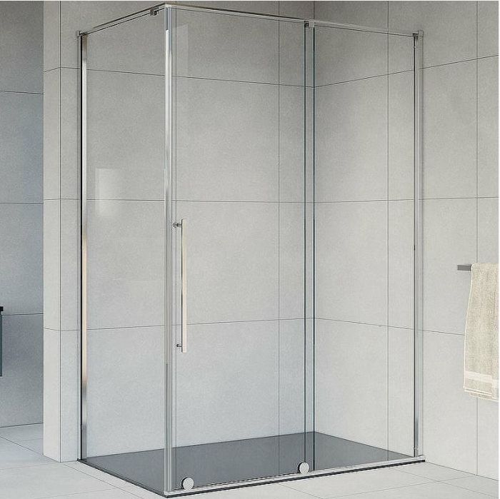 Душевой уголок Vincea Arno 150x90 VSR-1A9015CL профиль Хром стекло прозрачное