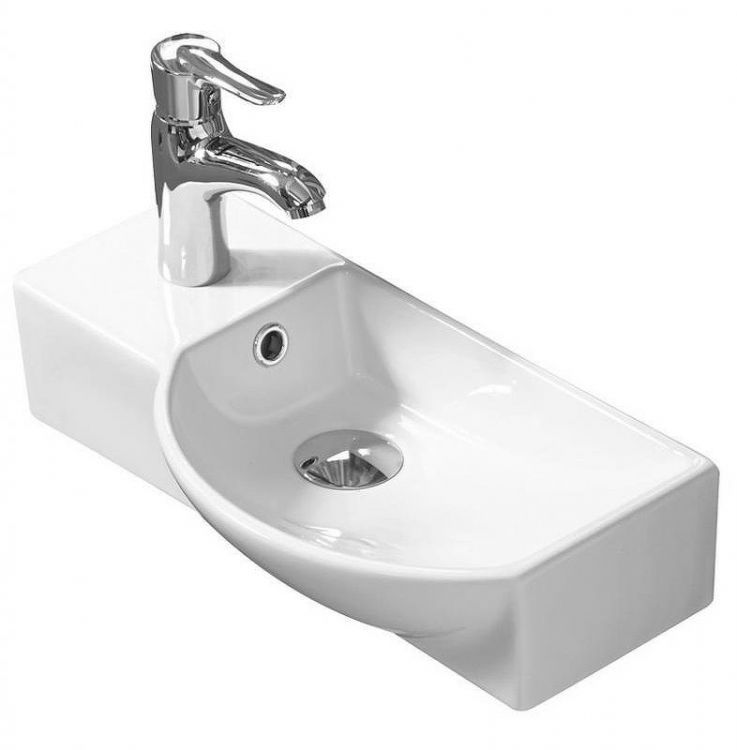 Раковина SantiLine 45 SL-2012R Белая