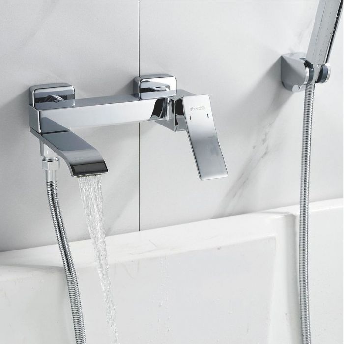 Смеситель для ванны Shevanik S4002 цвет Хром