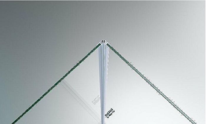 Душевой уголок BelBagno Etna 100х80 ETNA-AH-1-100/80-C-Cr профиль Хром стекло прозрачное