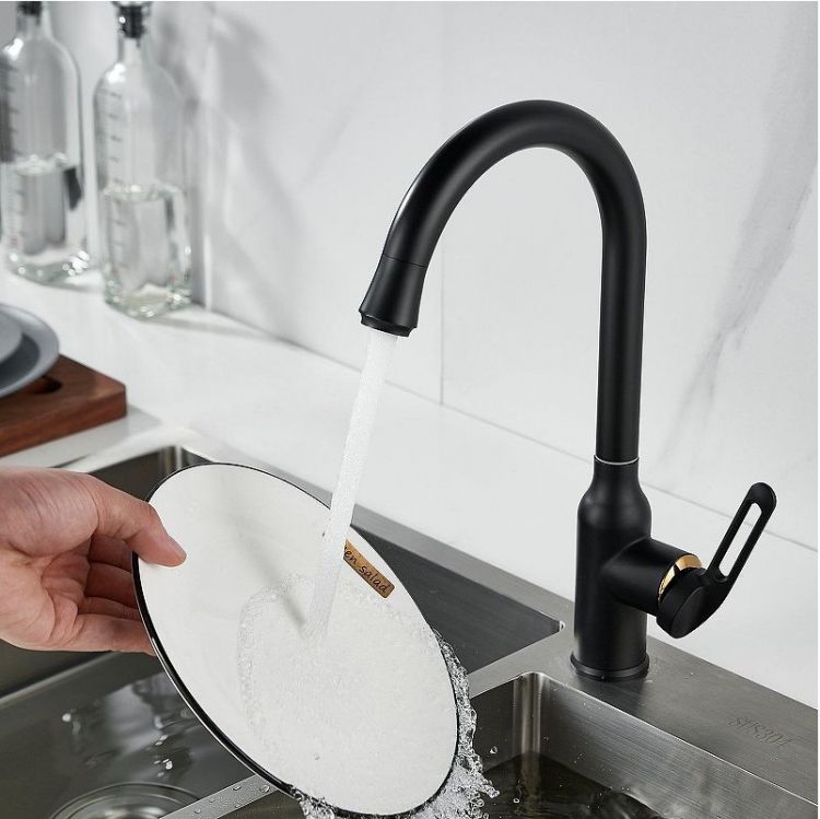 Смеситель для кухни Raffine F103H цвет Черный Смеситель для кухни Raffine F103H цвет Черный