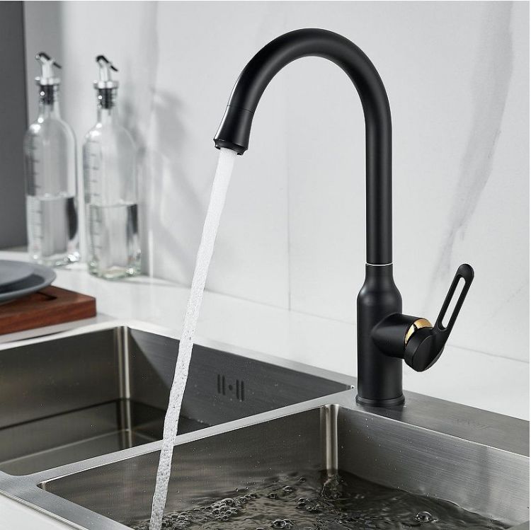 Смеситель для кухни Raffine F103H цвет Черный Смеситель для кухни Raffine F103H цвет Черный