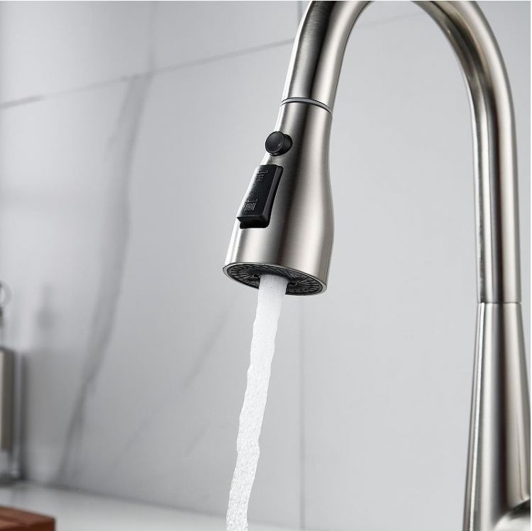 Смеситель для кухни Shevanik S363L цвет Сатин