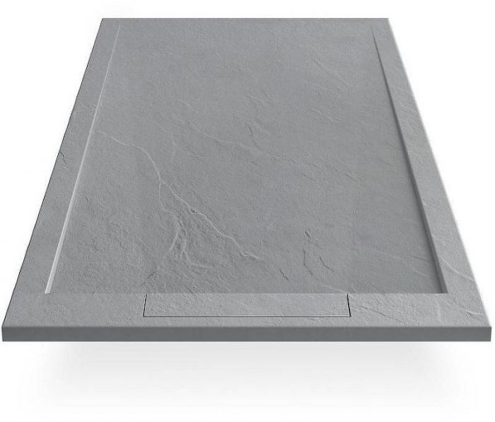 Душевой поддон из искусственного камня Esbano Luxe ESP-LX90G 90x90 ESPLX 90G Серый матовый