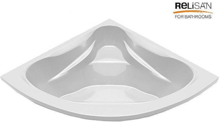 Акриловая ванна Relisan Rona 130х130 Гл000011627 без гидромассажа