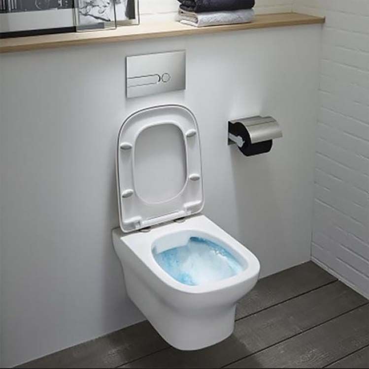 Унитаз подвесной Jacob Delafon Vox на инсталляции Унитаз подвесной Jacob Delafon Vox на инсталляции