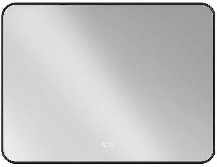 Зеркало Vincea 120 VLM-3VC120B-2 с подсветкой Черное с сенсорным выключателем с подогревом и диммером