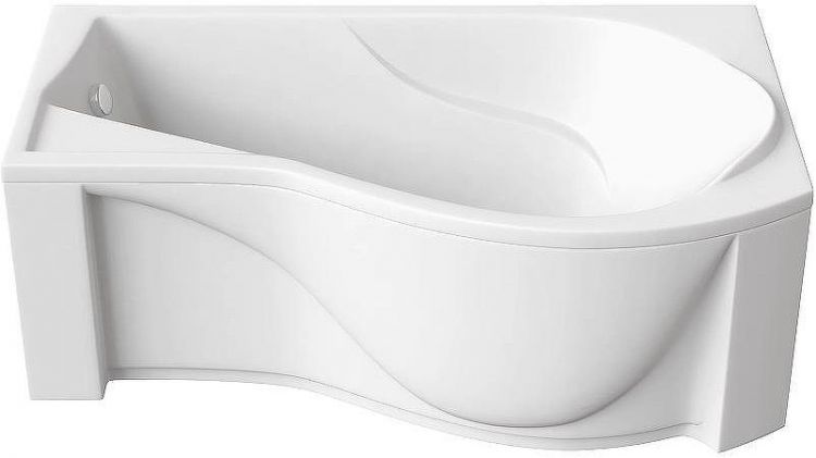 Акриловая ванна Bas Капри 170x95 R В 00016 без гидромассажа