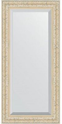 Зеркало Evoform Exclusive 115х55 BY 1242 с фацетом в багетной раме - Старый гипс 82