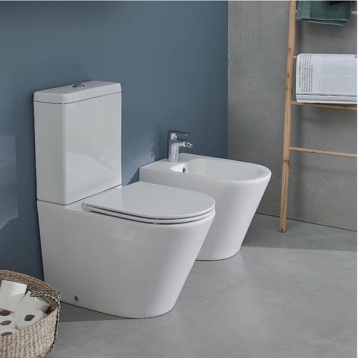 Биде Jacob Delafon Rodin+ EBJ0002-00 Белое