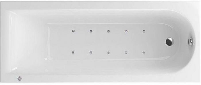 Акриловая ванна Excellent Aurum 170x70 WAEX.AUR17.AERO.CR с аэромассажем