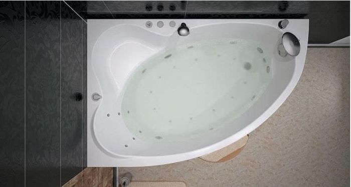 Акриловая ванна Aquanet Mayorca 150x100 L 205403 без гидромассажа