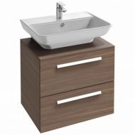 Тумба под раковину Jacob Delafon Struktura 60 см EB1385-E16 ореховое дерево