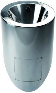 Писсуар Mediclinics SNU104CS подвесной цвет Нержавеющая сталь матовая