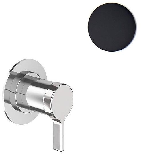 Смеситель для душа Webert Coral CO880101560 цвет Черный матовый