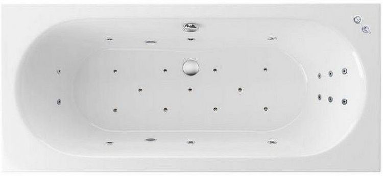 Акриловая ванна Excellent Oceana 170x75 WAEX.OCE17.ULTRA.CR с гидромассажем
