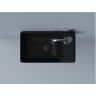 Умывальник CERAMICANOVA Element подвесной прямоугольный (чаша слева, отверстие под смеситель справа) цвет черный матовый CN5045MB