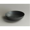 Умывальник CERAMICANOVA Element чаша накладная овальная (цвет Темный Антрацит Матовый) CN6017MDH