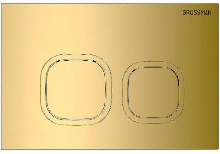Клавиша смыва Grossman Cosmo 700.K31.02.300.300 Золото глянцевое