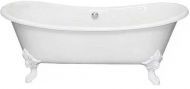Чугунная ванна Elegansa Nadia 180x80 ножки Белые
