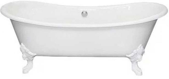 Чугунная ванна Elegansa Nadia 180x80 ножки Белые