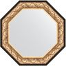 Зеркало Evoform Octagon 75х75 BY 7383 в багетной раме - Барокко золото 106