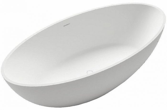 Ванна из искусственного камня Gruppo Treesse Carezza 180x85 V308BL без гидромассажа