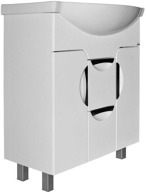 Тумба под раковину Mixline Кассиопея 75 529563 Белая Тумба под раковину Mixline Кассиопея 75 529563 Белая