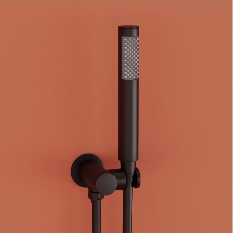 Душевой комплект SANCOS Link встраиваемый, c термостатическим смесителем, цвет черный матовый, SC3005MB Душевой комплект SANCOS Link встраиваемый, c термостатическим смесителем, цвет черный матовый, SC3005MB