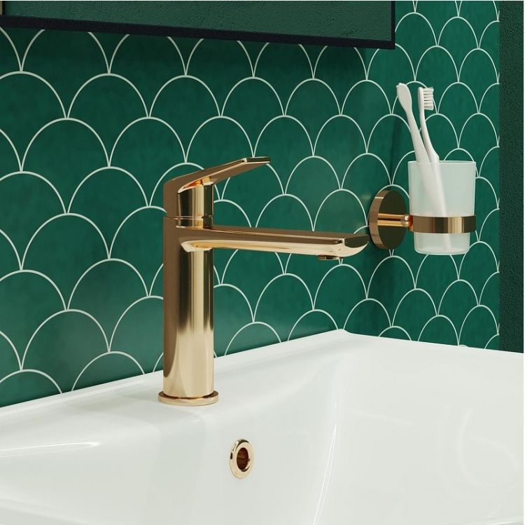 Смеситель для раковины Wellsee ICON! for life 182303000 цвет Золото