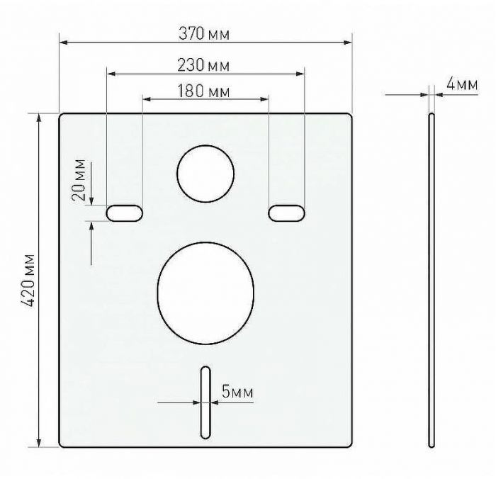 Инсталляция Berges Atom 040330 для унитаза без клавиши смыва