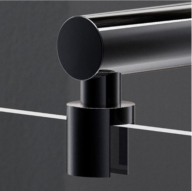 Душевая перегородка AM.PM X-Joy 80 W94WI-80-F1-BTE профиль Черный стекло прозрачное