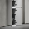 Шкаф-пенал SANCOS напольный Libra Floor, белый глянец 350х300х1870 мм, PLB35FW