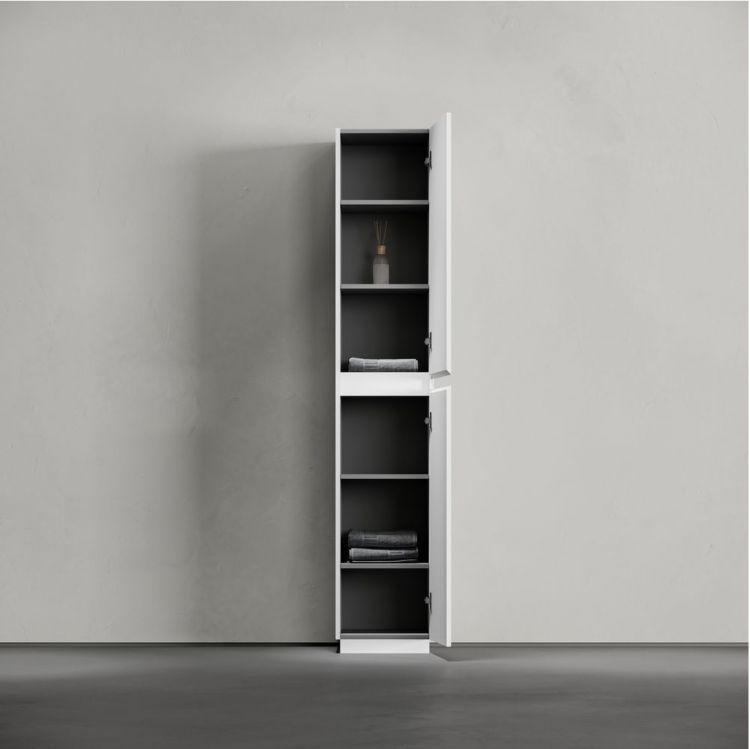 Шкаф-пенал SANCOS напольный Libra Floor, белый глянец 350х300х1870 мм, PLB35FW