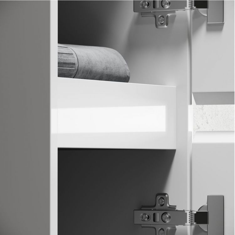 Шкаф-пенал SANCOS напольный Libra Floor, белый глянец 350х300х1870 мм, PLB35FW