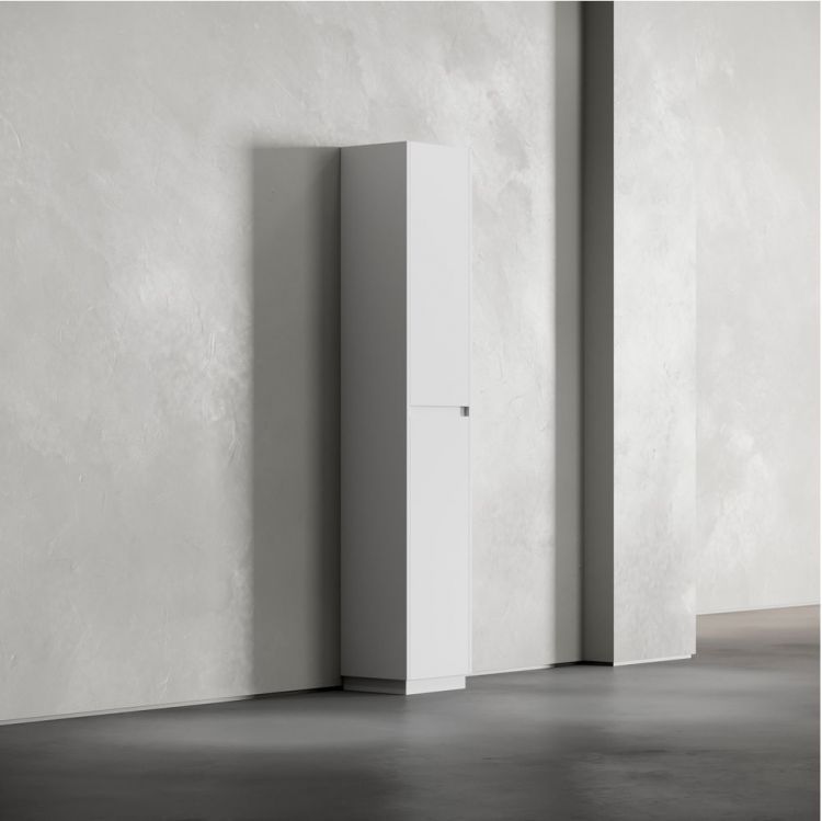 Шкаф-пенал SANCOS напольный Libra Floor, белый глянец 350х300х1870 мм, PLB35FW